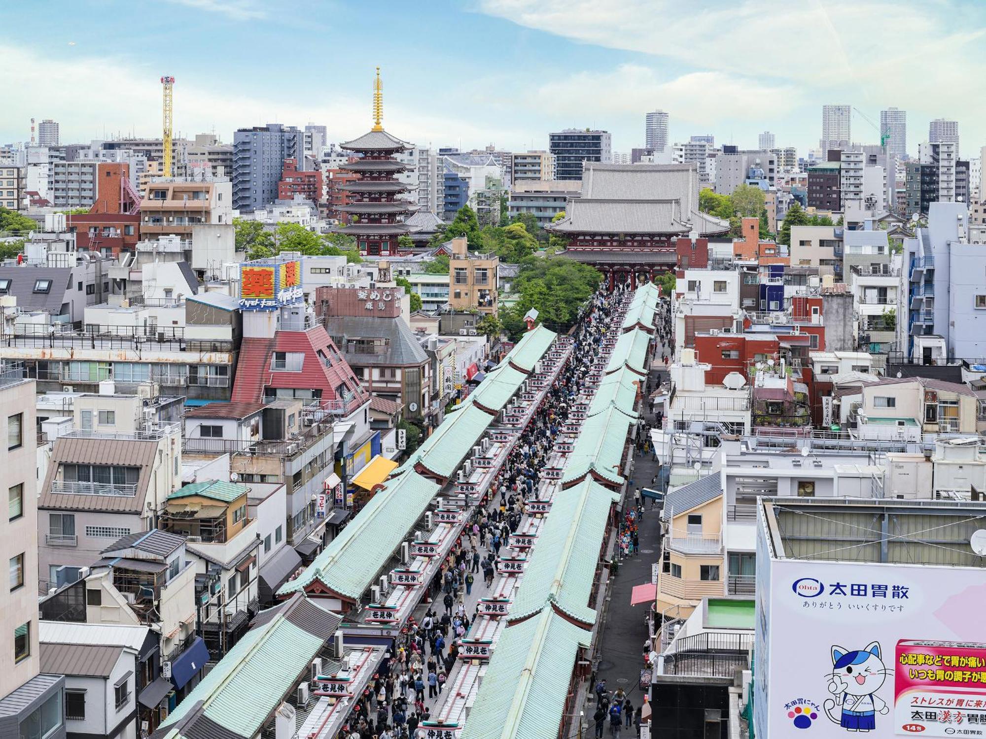Vessel Inn Asakusa Tsukuba Express Tokyo prefektur Exteriör bild